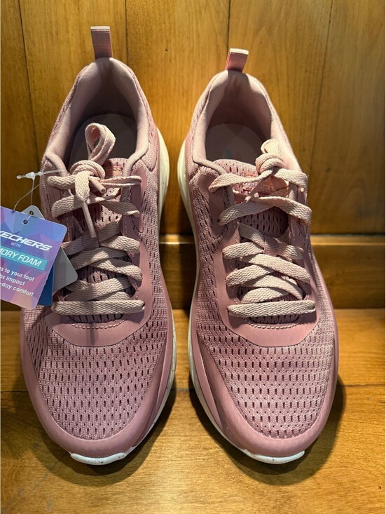 Skechers Shoes - New Skechers Pink Memory Foam Athletic Sneakers Women's 8.5